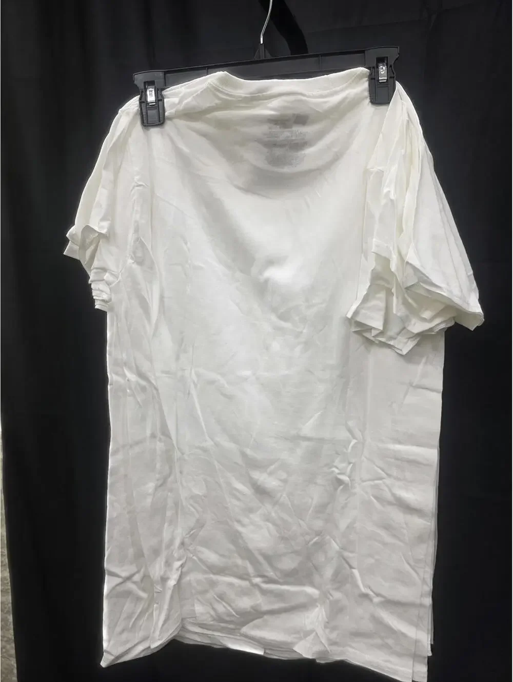 HANES MEN’S COTTON MOISTURE‑WICKING CREW UNDERSHIRTS 6‑PACK WHITE SIZE SMALL